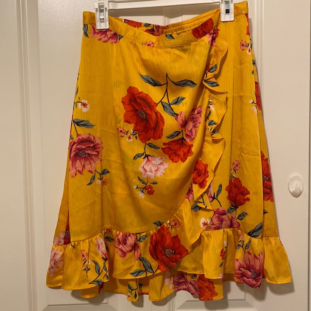 Floral skirt